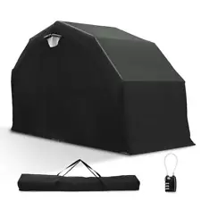 Quictent Bike Shield Motorcycle Shelter Storage Tent Outdoor Garage 136"x54"x75"