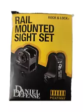 Daniel D 19-088-09116 Rail Mounted Front/Rear Sight Set open box good condition.