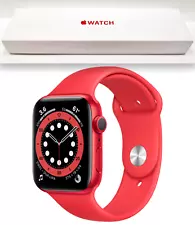 New Apple Watch Series 6 40mm GPS PRODUCT(RED) Case & Sport Band M00A3LL/A