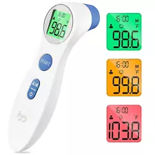 Touchless Forehead Thermometer for Adults and Kids, Digital Infrared Thermomete