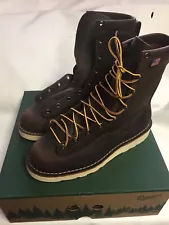 Danner Boots Men’s 8” Bull Run Round Toe Brown 15556 Sizes 9-13, D & EE