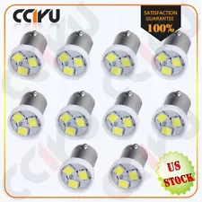 10x Ultra White For Ford 3-2835-SMD LED Instrument Panel BA9S 1895 Light Bulbs (For: Ford Capri)