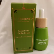 Testament Ancient Vine Vitality Serum with Vitamin C Garden Grown Beauty SALE