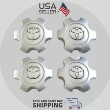 T69440 4X Sequoia Tundra 03-07 Wheel Center Hub Caps Silver 56069440 FOR Toyota