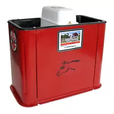 Brower 18In Insulated Steel Electric Heated Livestock Waterer, Red (Used)