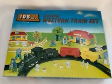 Vintage Electric Western Train Set. NIP see pics for Excellent unused condition