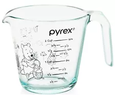 Winnie The Pooh Bear Piglet Disney Pyrex 16 Ounce 2 Cups Measuring Cup NEW