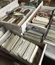 HUGE 1000+ Vintage POSTCARD Lot - Early c1900's to 1970's STANDARD SIZE 3.5X5.5