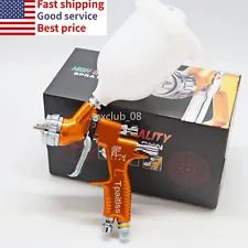 PRO LITE Golden Car Paint Tool Pistol Automobile Spray Gun TE20 1.3mm NEW