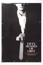 Fifty Shades of Grey 2015 Double Sided Original Movie Poster 27" x 40"