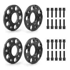 4PC 12mm&15mm 5X112 Wheel Spacers 14X1.25 for Mini Cooper BMW G32 I01 X3 X4 X5