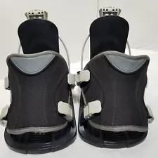 FLOW Men Black Snowboard Bindings Size Medium NO CAPS