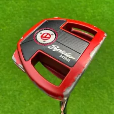 TaylorMade Golf Spider MINI TourRed Putter Steel shaft 34ich with HC Used