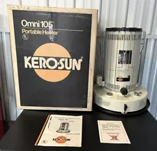 KEROSUN KERO-SUN OMNI 105 KEROSENE HEATER 19500 BTU - GREAT CONDITION!!