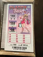 "Classy Bitch" Seal Game Collectible Tickets Permitted for Sale Local Law