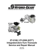 HYDRO GEAR ZC-AMBB-2LDB-1PPX CUSTOM TRANSAXLE/TRANSMISSION FOR PUMP