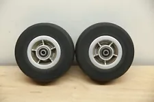 PAIR 6x2 OEM Caster Wheels Tires for Jazzy 600 ES Power Chairs WHLASMB2131