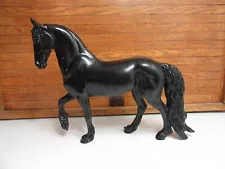 Breyer custom Traditional Friesian Sporthorse sport horse Black Stallion