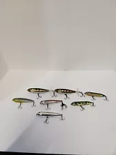 MIXED LOT OF 7 CRANKBAIT TOP WATER FISHING LURES (River2sea, Heddon, Berkley)