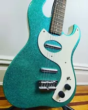 Danelectro '63 Reissue Teal Sparkle MINT!