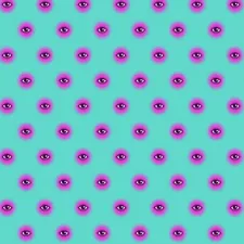 Tula Pink De La Luna Eye See You in Spirit-OOP-1 Continuous Yard Fabric PWTP112