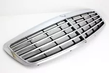 07-09 Genuine Mercedes-Benz S550 S600 S63 S65 AMG Front Grille Grill Chrome OEM (For: 2008 Mercedes-Benz S550)