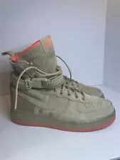 Nike SF AF1 Special Field Boot Shoe Mens size 8.5 Rush Coral 864024-205 Suede