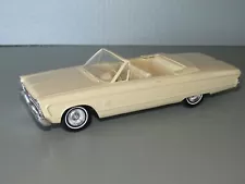 1966 PLYMOUTH FURY III CONVERTIBLE 1/25 PROMO/FRICTION, RARE, HAS ISSUES! READ!