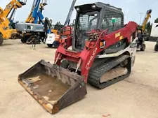 2019 Takeuchi TL10V2 Skid Steer Track Loader AC Cab High Flow Aux Hyd bidadoo