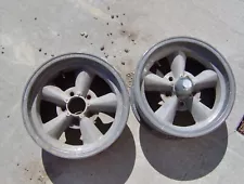 Vintage 15x7 E-T II ET torq thrust mag wheels gasser day two old school