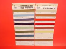 1958 PLYMOUTH BELVEDERE CONVERTIBLE FURY SAVOY PLAZA SUBURBAN PAINT CHIPS SW