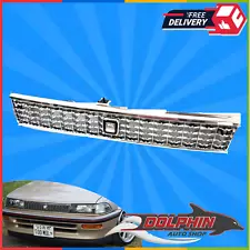 FOR 1988 1992 TOYOTA COROLLA CHROME GRILL JDM STYLE SEDAN WAGON E90 GRILLE