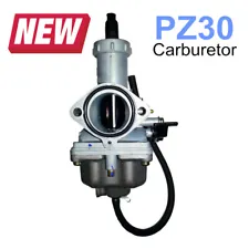 JINGKE PZ30 30MM Carb Carburetor Carby For 200cc 250cc Motorcycle Dirt Bik ATV