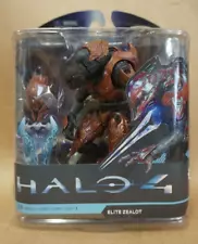 2012 McFarlane Halo 4 Series 1 New Elite Zealot with ENERGY SWORD New Open Box