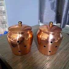 Copper Item With Holes