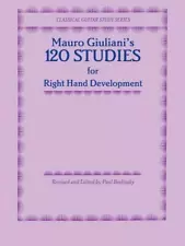 GIULIANI'S 120 Studies for Right Hand Development MUSIC BOOK FOR GUITAR NEW SALE