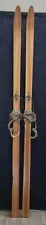 Vintage wood skis. 10th Mountain Division skis