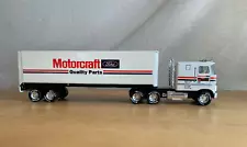 Vintage Nylint Ford CL9000 CABOVER COE TRACTOR w/ "MOTORCRAFT PARTS" TRAILER