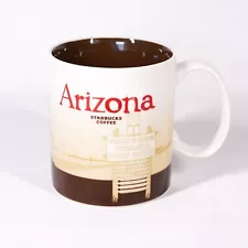 Starbucks Arizona State AZ 2009 16 FL oz Ceramic Coffee Mug Tea Cup Drinkware