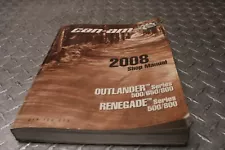 2008 08 CAN-AM OUTLANDER 500 650 RENEGADE 800 219 100 273