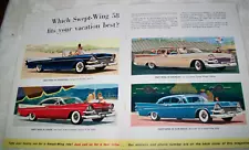 1958 Dodge Lancer Convertible Station Wagon Club mid-size-mag centerfold car ad