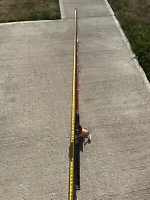 HEAVY DUTY 9’ 2 PIECE FISHING ROD W/ PENN LONG BEACH 68 REEL