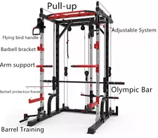 IN STOCK US warehouse Home Fitness Multi-function Squat Rack