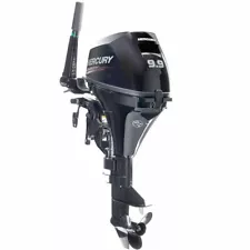 Mercury 9.9hp 4-Stroke Outboard Marine Engine, 15" Shaft Length- 1F10201BK