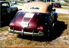 1941 Chevrolet Chevy Special Deluxe Convertible classic auto car photo REAR