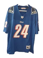 Mitchell & Ness Ty Law 24 Throwback Stitched Jersey Men's M Patriots NFL