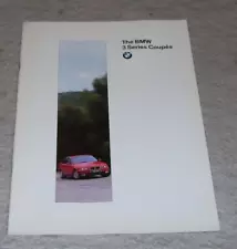 The BMW 3 SERIES COUPES 316i 318is 323i 328i Sport SALES BROCHURE 1996