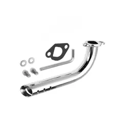 Exhaust Pipe Kit for Baja Warrior MB200 Go Kart Mini Bike for Coleman CT200 U ex