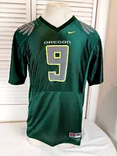 Nike,University of Oregon Ducks #9,Men's,X-Large,Green Football Jersey,Big-10