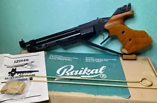 Baikal IZH 46M 177 Cal Quality Air Pistol in Box Single Stroke Pneumatic